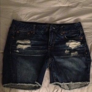 american eagle jean shorts